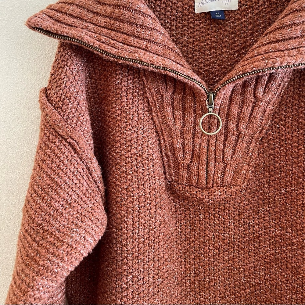 Universal Thread Orange Sweater - Picture 4 of 6